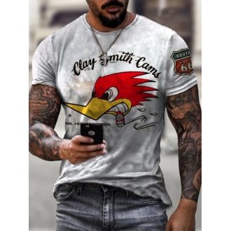 Mens MrHorsepower Printed Fashion T-shirt