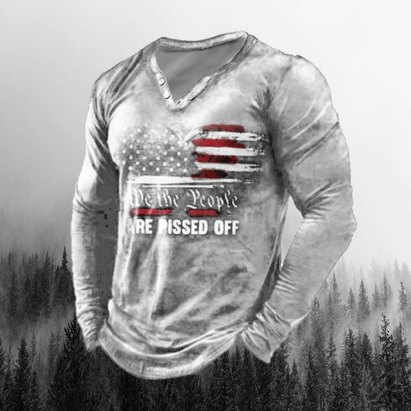 Men's Retro Liberalism Long Sleeve