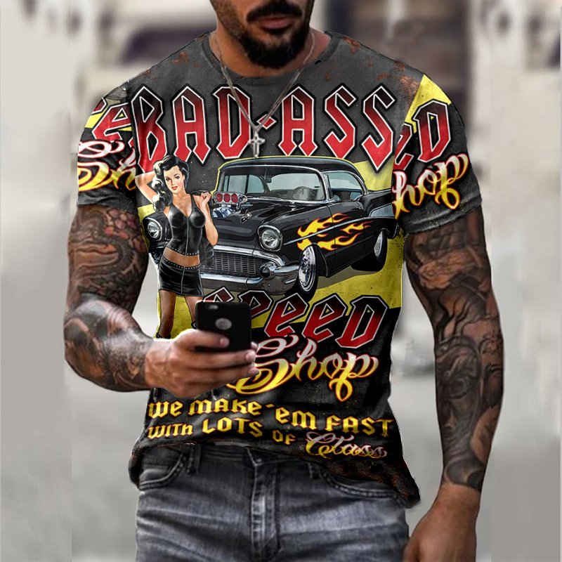 Speed Fashion Casual T-shirt