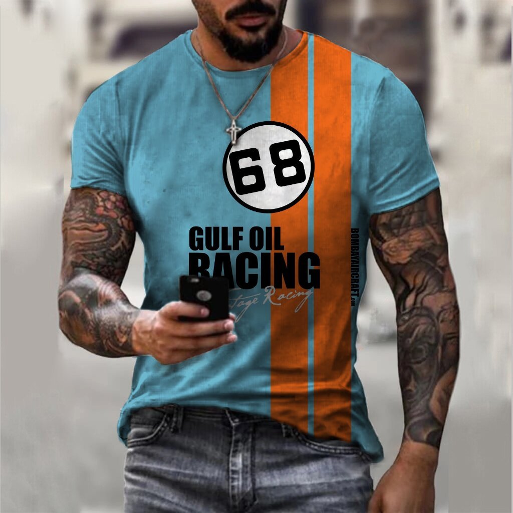 Gulf Oil Racing Vintage T-shirt