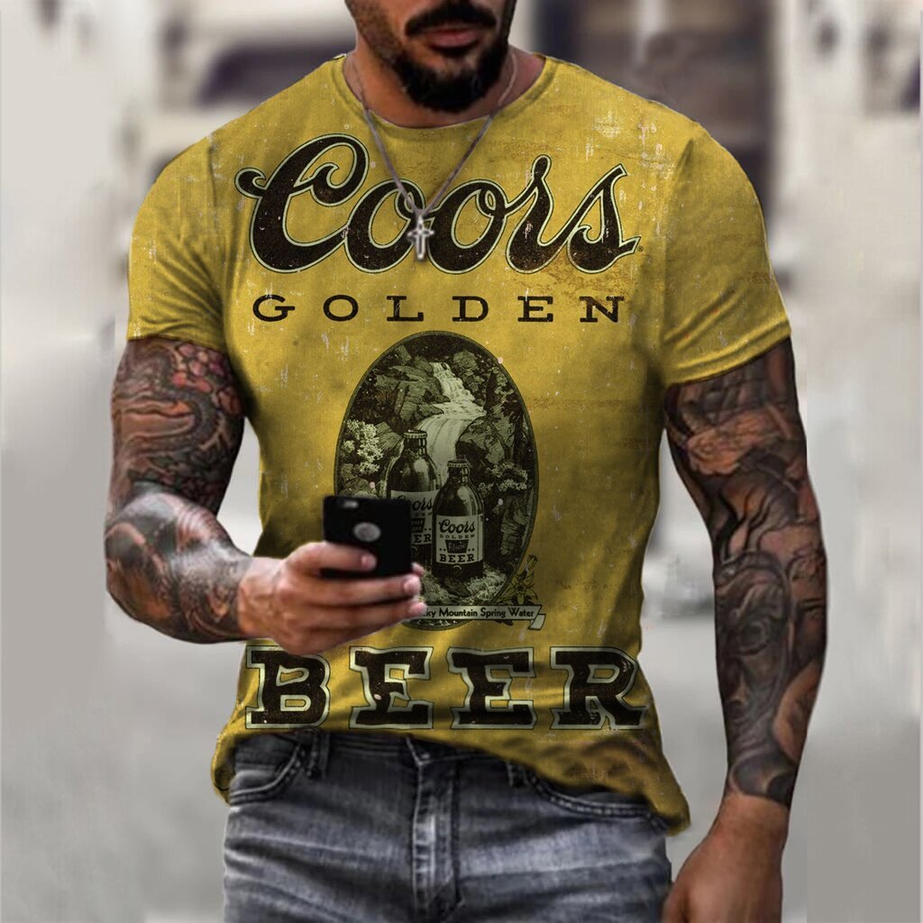 Men's Retro Casual T-shirt