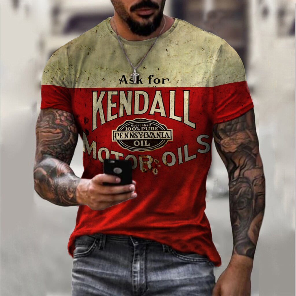 Kendall Oil Logo Vintage T-shirt