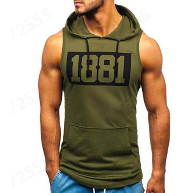 Mens Splice Sleeveless Fitness Tank Top Bodybuilding Tight Drying Sport Running Shirt