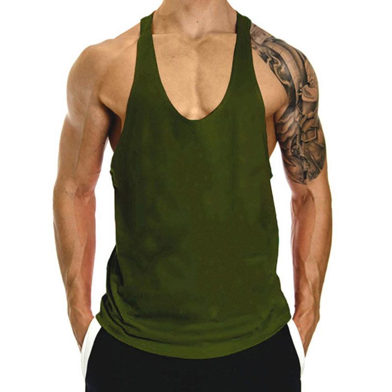 Mens Running Tank Top Undershirt Sleeveless Shirt Apparel Sports Fashion Lightweight Big And TallR